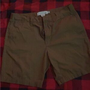 H&M Tan Flat Front Men's Shorts